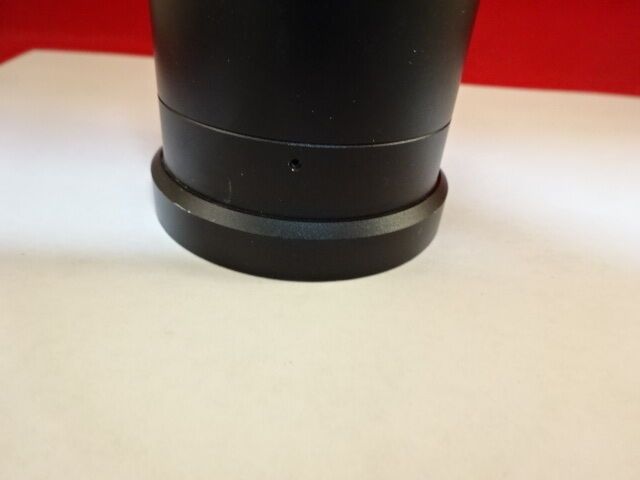 MICROSCOPE PART STEREO OBJECTIVE 0.75X MAGNIFICATION OPTICS AS IS #AR-07