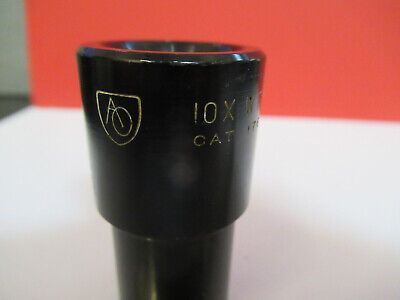 AO AMERICAN OPTICS CAT 176 10X WF EYEPIECE MICROSCOPE PART AS PICTURED &B6-A-39