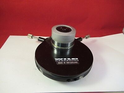 WILD SWISS CONDENSER DARK PHASE M20 HEERBRUGG MICROSCOPE PART OPTICS &J9-B-02