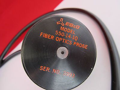 OPTICAL EG&G FIBER OPTIC PROBE LASER OPTICS BIN #7C