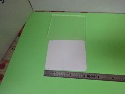 SPENCER AO AMERICAN OPTICS ACRYLIC PLASTIC STAGE MICROSCOPE PART OPTICS &5-A-08