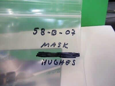 OPTICAL MASK COLLECTABLE HUGHES AIRCRAFT MIL SPEC OPTICS AS PICTURED &58-B-07