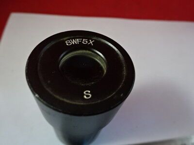 MITUTOYO JAPAN EYEPIECE OCULAR SWF 5X MICROSCOPE PART OPTICS AS IS &51-A-33