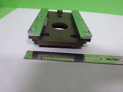 MICROSCOPE PART LEITZ GERMANY ORTHOLUX II RAIL for NOSEPIECE AS IS BIN#Y4-06