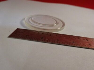 OPTICAL STEP PROTRUDING WINDOW LENS FLAT OPTICS AS IS &4B-A-23