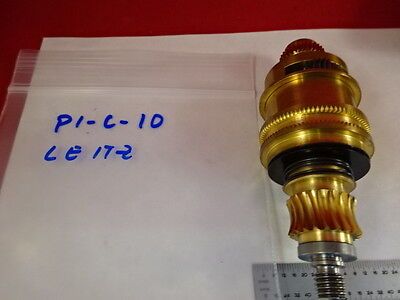 MICROSCOPE PART GERMANY LEITZ BRASS MECHANISM AS IS BIN#P1-C-10