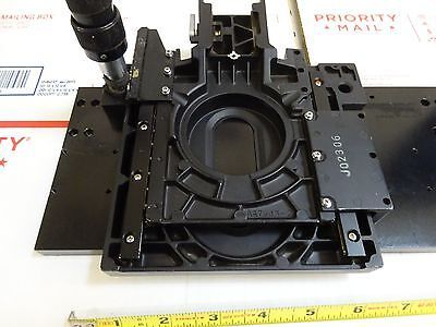 OLYMPUS MICROSCOPE STAGE TABLE PART &IL-3-D1