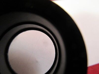 OPTICAL MOUNTED RETICLE MICROMETER MICROSCOPE PART AS PICTURED &39-A-59