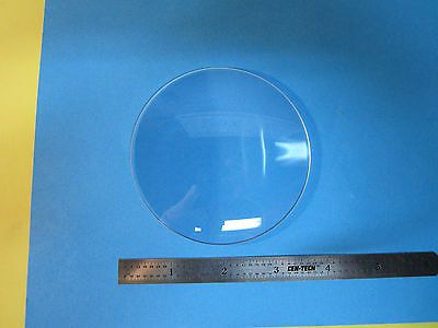 OPTICAL CONCAVE CONVEX LENS 3" DIAMETER LASER OPTICS BK7 GLASS BIN#A8-20