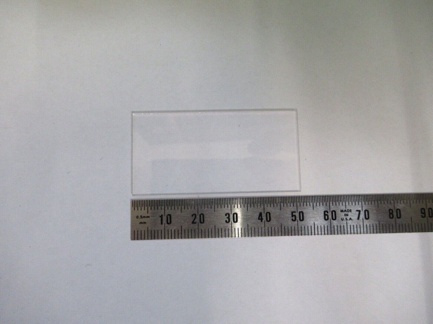 OPTICAL FLAT BK7 GLASS PLATE OPTICS AS PICTURED R1-B-54