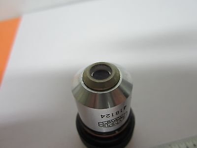 MICROSCOPE OBJECTIVE OLYMPUS M10 OPTICS BIN#B3-D-14