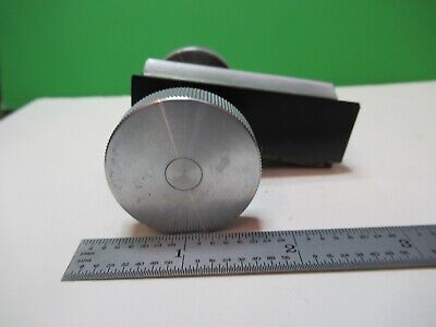 LEITZ WETZLAR MICROMETER KNOBS MICROSCOPE PART OPTICS &17-A-36