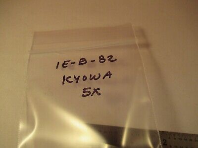 KYOWA TOKYO EYEPIECE 5X OPTICS MICROSCOPE PART AS PICTURED &1E-B-82