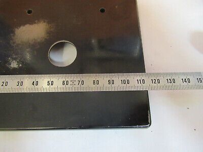 BAUSCH LOMB VINTAGE STAGE TABLE ANTIQUE MICROSCOPE PART AS PICTURED &P2-A-76