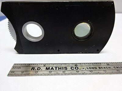 WILD M20 SWISS POLARIZER [fair] ROTATABLE MICROSCOPE PART AS PICTURED &83-37