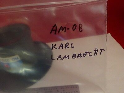 OPTICAL KARL LAMBRECHT ROTATABLE POLARIZER PRISM PART OPTICS AS IS #AM-08