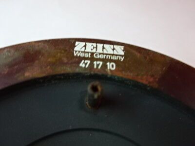 ZEISS GERMANY NOSEPIECE 471710 IM35 OPTICS MICROSCOPE PART AS IS #88-86