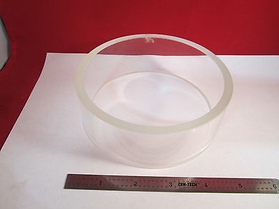 OPTICAL GLASS CILINDER THICK WALLS HOLOGRAMS LASER OPTICS BIN#D8-09