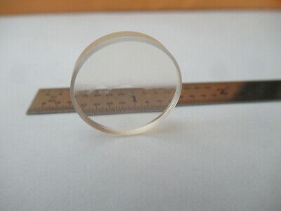 OPTICAL ZERODUR GLASS FLAT BLANK CLEAR LENS LASER OPTICS AS PICTURED &F3-A-88