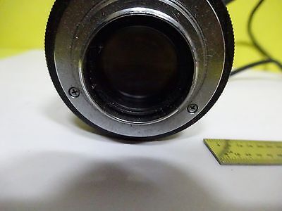 MICROSCOPE PART OPTICAL COMPUTAR 25 mm TV LENS CAMERA OPTICS AS IS BIN#P7-13