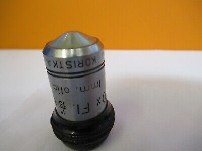 KORISTKA MILANO ITALY OBJECTIVE 100X LENS MICROSCOPE PART AS PICTURED &8C-A-30