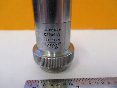 LEITZ GERMANY OBJECTIVE PL 2.5X /170 MICROSCOPE PART OPTICS AS PIC &A9-A-72