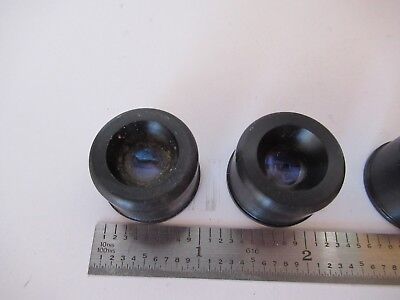 LOT 3 EA MOUNTED LENSES OPTICS AS PICTURED #60-A-07