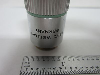 MICROSCOPE PART LEITZ WETZLAR GERMANY OBJECTIVE NPL 20X OPTICS BIN#L3-17