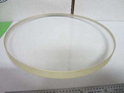 OPTICAL LARGE CONVEX CONCAVE LENS [dirty/scratches] LASER OPTICS DWR#3-D-11