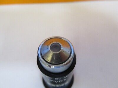 ZEISS 460700 OBJECTIVE 40X /160 OPTICS MICROSCOPE PART AS PICTURED &H8-C-31