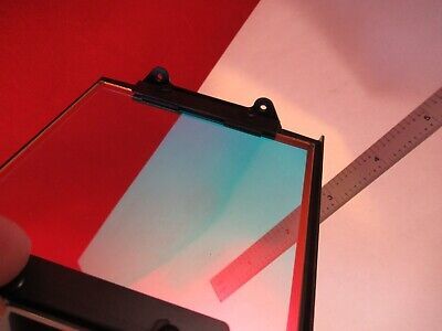 OPTICAL COATED BEAM SPLITTER DICHROIC MIRROR LASER OPTICS AS PICTURED &13-11