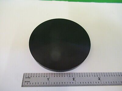 OPTICAL ALUMINUM THICK DISC OPAQUE PLATES LASER OPTICS AS PICTURED &79-A-10