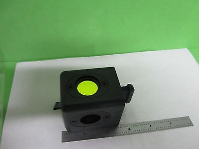 MICROSCOPE PART NIKON FLUORESCENCE FILTER CUBE OPTICS AS PICTURED BIN#25-14-03