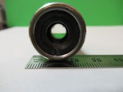 BAUSCH LOMB 20X LENS OBJECTIVE OPTICS MICROSCOPE PART AS PICTURED &Z1-A-23