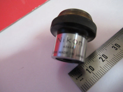 NIKON JAPAN OBJECTIVE M 5X OPTICS MICROSCOPE PART AS PICTURED &Q2-40