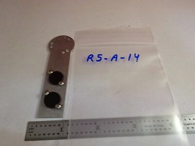 MICROSCOPE PART SLIDE FILTER GREEN OPTICS AS IS B#R5-A-14