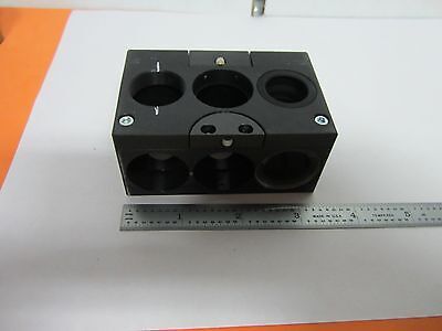 MICROSCOPE PART LEITZ LEICA POLYVAR DIC SLIDE OPTICS AS IS BIN#J8-31