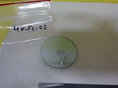 MICROSCOPE PART ILLUMINATOR FILTER OPTICS AS IS BIN#4V-FL-02