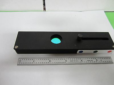 MICROSCOPE PART SLIDE FILTER  #L9-15