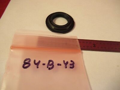 MICROSCOPE PART MOUNTED LENS "C" COMPENSATOR OPTICS &84-B-43