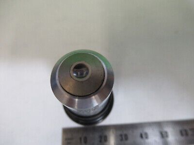 CARL ZEISS GERMANY 10X /160 OBJECTIVE LENS MICROSCOPE PART AS PICTURED #R7-B-54