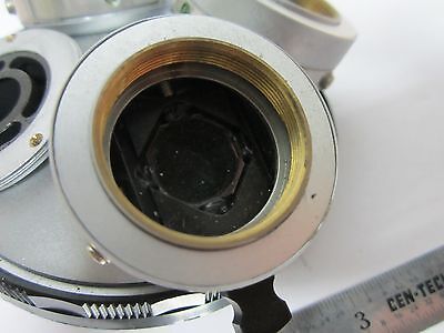 MICROSCOPE NIKON NOSEPIECE FOR PARTS DIC OPTICS BIN#A1-M-58