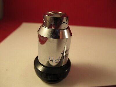 WILD HEERBRUGG SWISS 40X PH PHASE OBJECTIVE MICROSCOPE PART AS PICTURED &FT-6-24