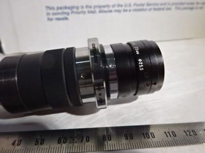 OPTICAL CAMERA + LENS EXTENDER ASSEMBLY LASER VIEWER OPTICS AS IS &96-20