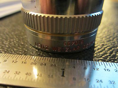 MICROSCOPE PART LEITZ GERMANY OPTICS OBJECTIVE PL FLUOTAR 10X