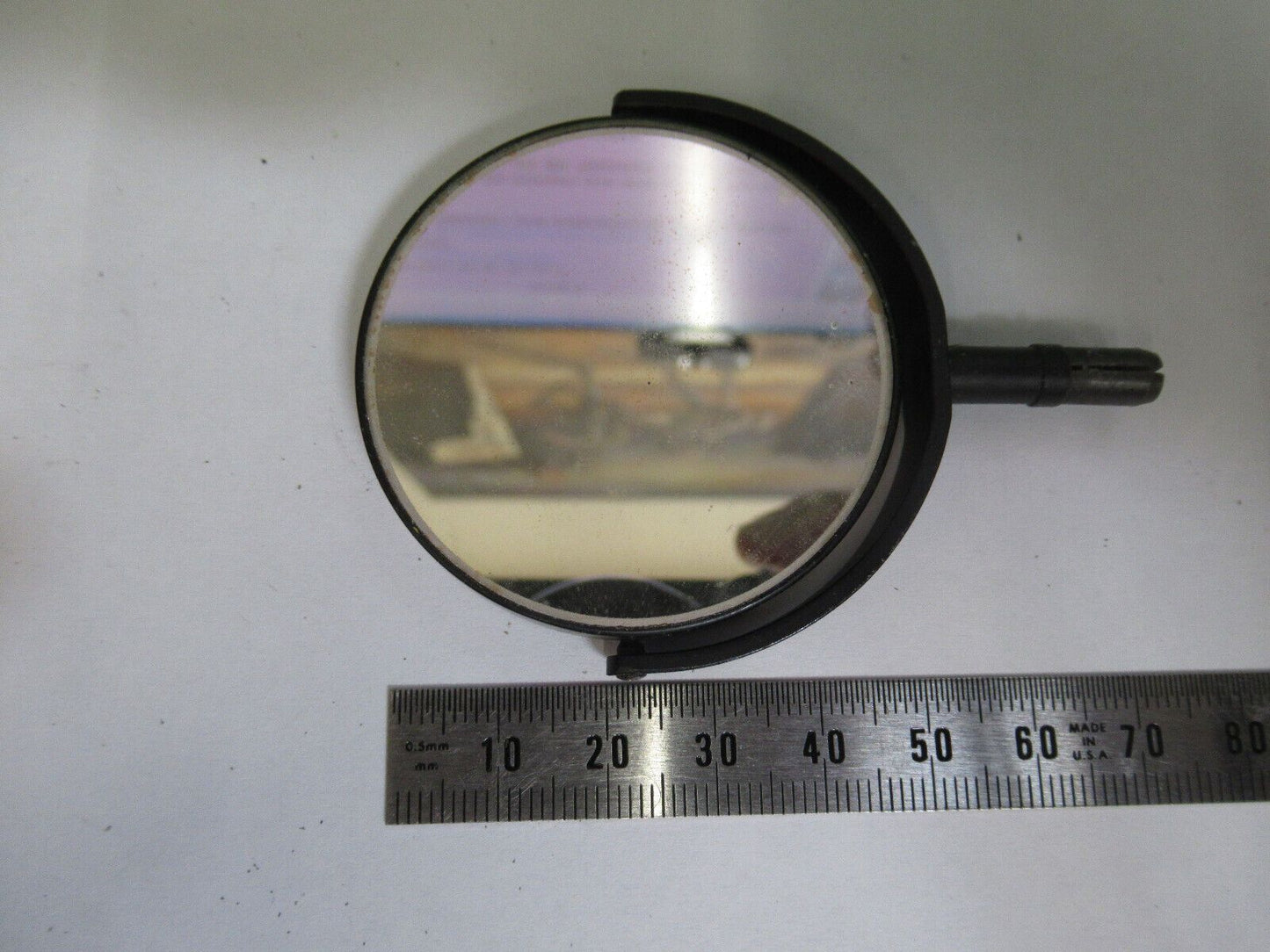 SPENCER AO ANTIQUE MOUNTED MIRROR OPTICS MICROSCOPE PART AS PICTURED #W5-B-49