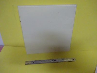 OPTICAL HUGE OPAL GLASS PLATE OPTICS AS IS BIN#X6-12