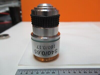 AMSCOPE OBJECTIVE 40X MICROSCOPE PART OPTICS AS PICTURED &FT-5-38