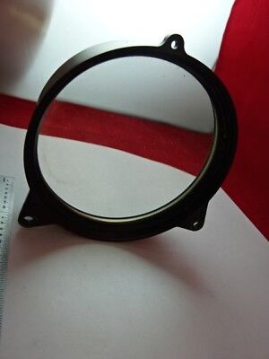 OPTICAL MOUNTED LENS CONVEX CONCAVE MIL SPEC LASER OPTICS AS IS #50-A-06