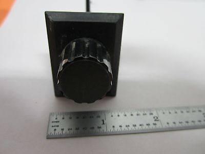 OPTICAL FIXTURE SHUTTER + KNOB LASER OPTICS AS IS BIN#J8-13